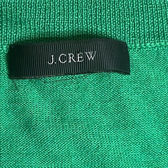Gorgeous J.Crew 100% Merino Wool 3/4 length sleeve striped crew neck sweater - Picture 4 of 8